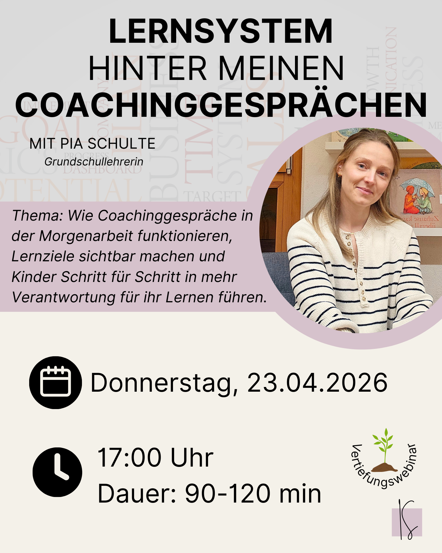 Lernsystem hinter meinen Coachinggesprächen | Pia Schulte