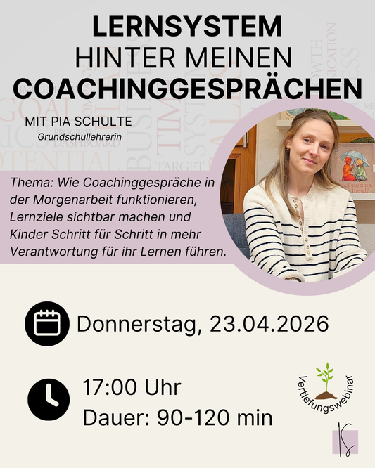 Lernsystem hinter meinen Coachinggesprächen | Pia Schulte