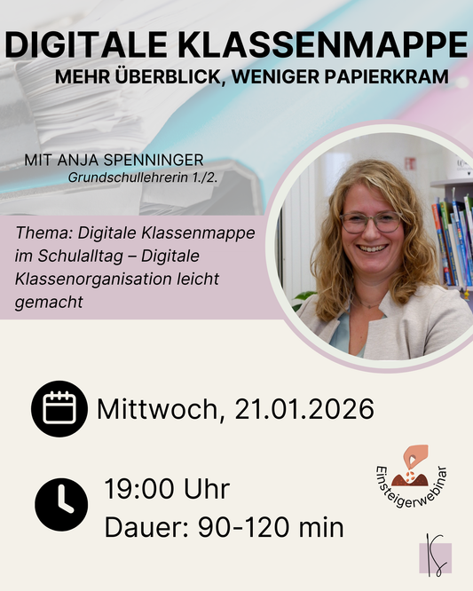 Digitale Klassenmappe | Anja Spenninger