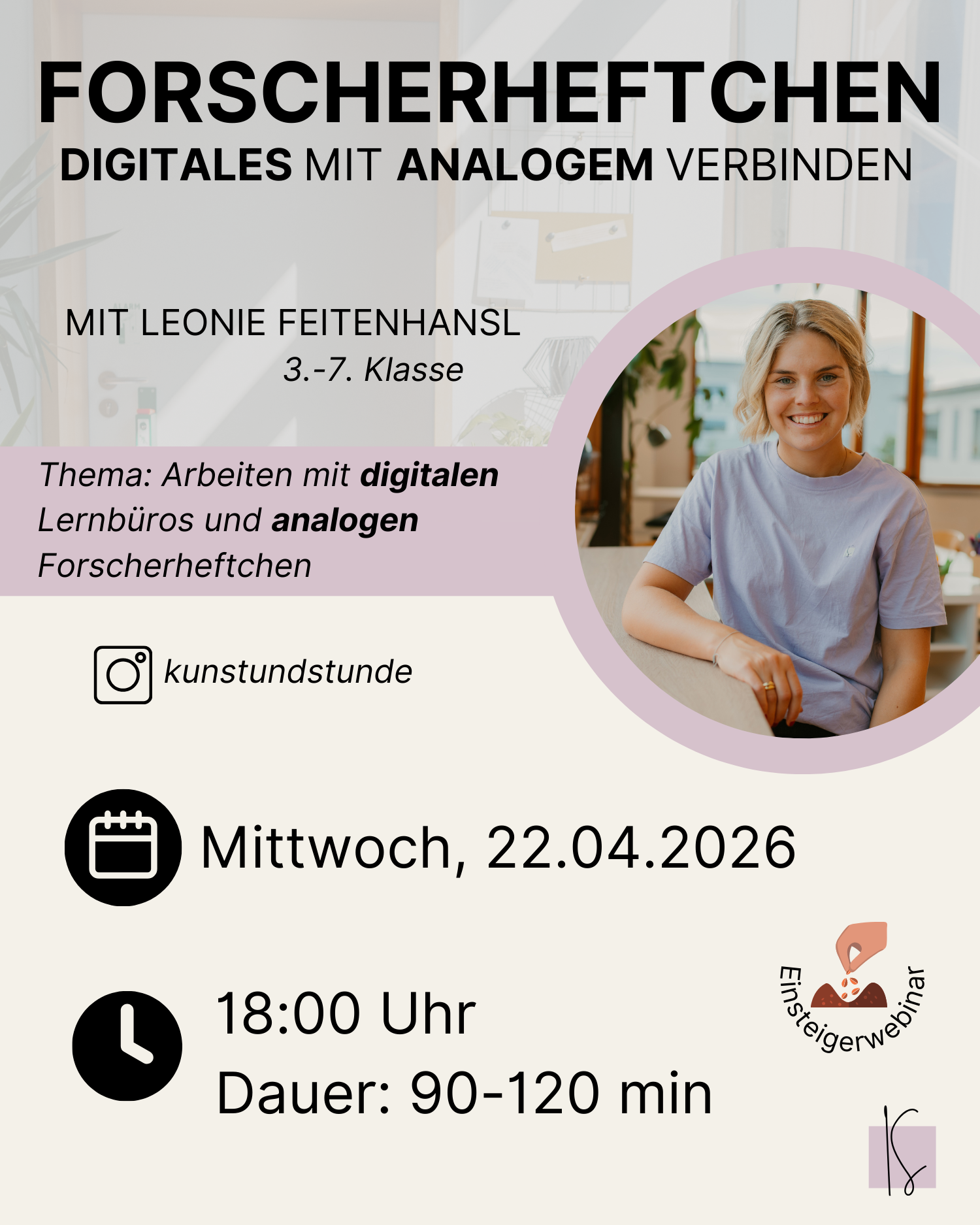 Digitale Lernbüros & Forscherheftchen | Leonie Feitenhansl