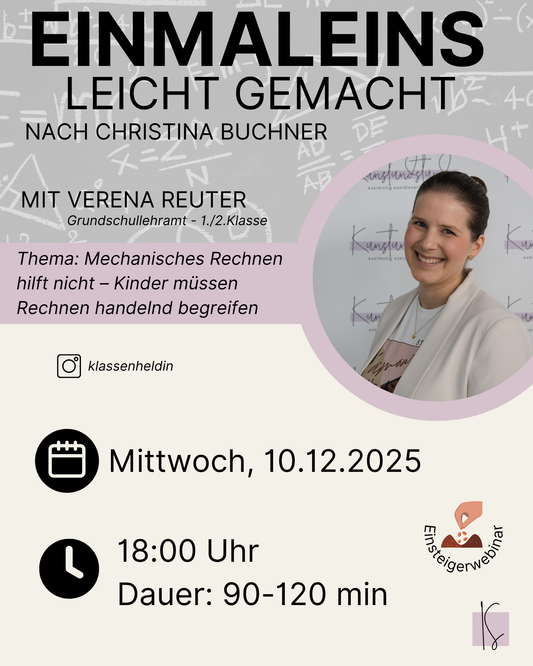 Einmaleins leicht gemacht | Verena Reuter