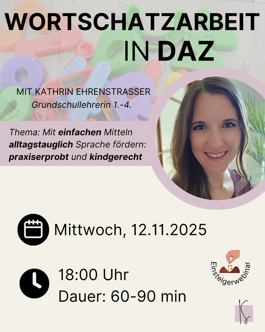 Wortschatzarbeit in DaZ | Kathrin Ehrenstraßer