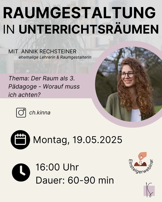 Raumgestaltung von Unterrichtsräumen | Annik Rechsteiner