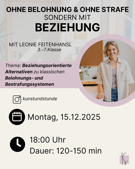 Ohne Belohnung & Ohne Strafen | Leonie Feitenhansl