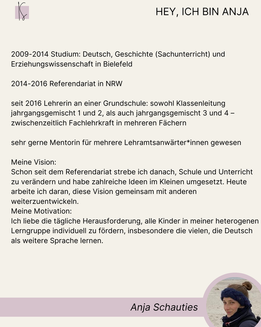 Kluge Unterrichtsplanung | Anja Schauties