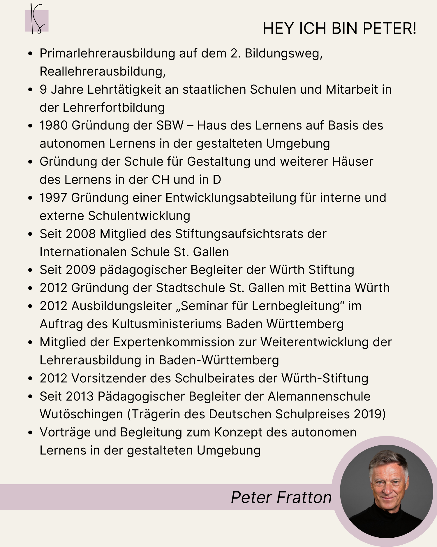 Lernen neu denken  | Peter Fratton