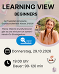 Bild in Galerie-Betrachter laden, Learning View - Beginners | Nadine Giovanoli
