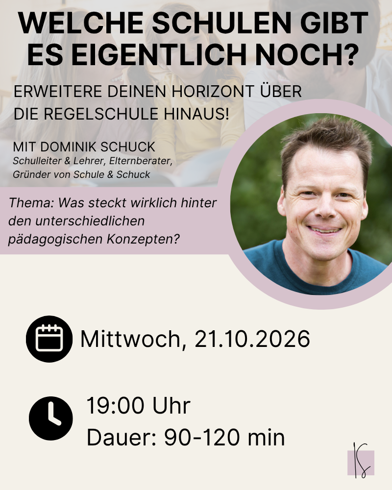 Welche Schulen gibt es eigentlich noch? | Dominik Schuck