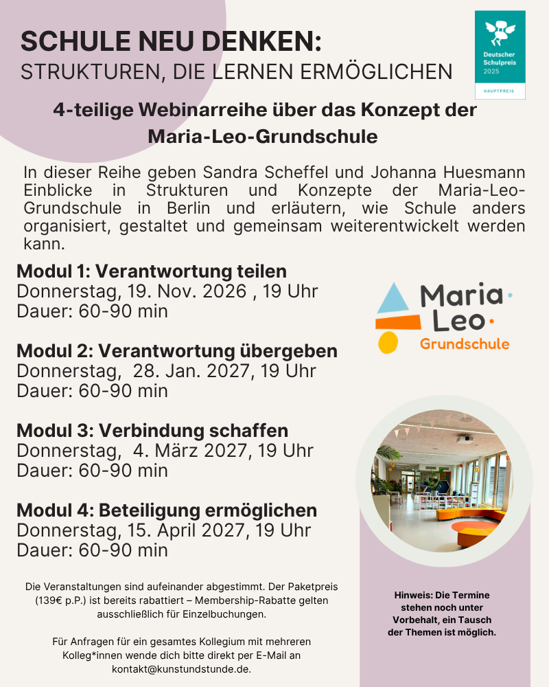 JUN / Intensive Insights: Chur Model: One model - many possibilities | Leonie &amp; Verena (3 webinars)