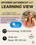 Bild in Galerie-Betrachter laden, Offener Unterricht mit LearningView  | Nadine Giovanoli
