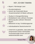 Bild in Galerie-Betrachter laden, Individualiserter Deutschunterricht | Tamara Pflier
